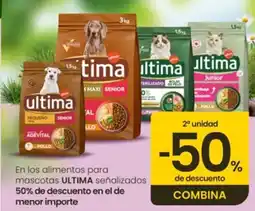 Eroski ULTIMA En los alimentos para mascotas señalizados oferta