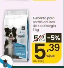 Eroski Alimento para perros adultos de Alta Energía oferta