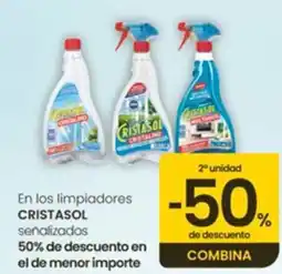 Eroski CRISTASOL En los limpiadores oferta