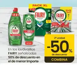 Eroski FAIRY En los lavavajillas señalizados oferta