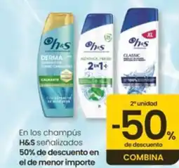 Eroski H&S En los champús oferta
