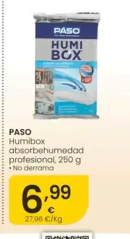 Eroski PASO Humibox absorbehumedad profesional oferta
