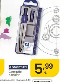 Eroski STAEDTLER Compás escolar oferta