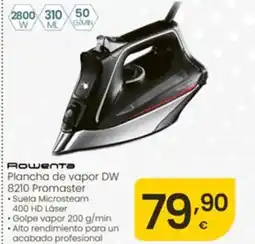 Eroski ROWENTA Plancha de vapor DW 821 oferta