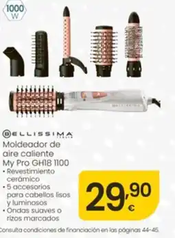 Eroski ELLISSIMA Moldeador de aire caliente My Pro GH18 1100 oferta