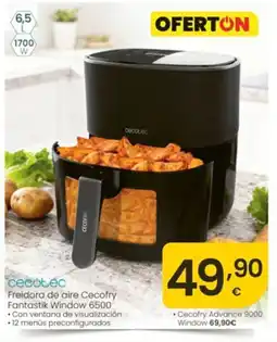 Eroski CECOTEC Freidora de aire Cecofry Fantastik Window 6500 oferta