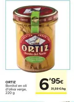 Caprabo ORTIZ Bonítol en oli d'oliva verge oferta