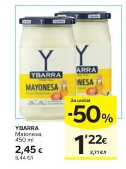 Caprabo YBARRA Maionesa oferta