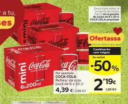 Caprabo COCA-COLA Refresc de cola oferta