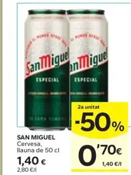 Caprabo SAN MIGUEL Cervesa oferta