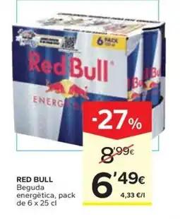 Caprabo RED BULL Beguda energètica oferta
