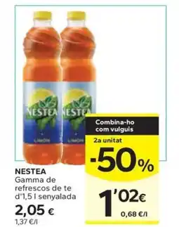 Caprabo NESTEA Gamma de refrescos de te oferta