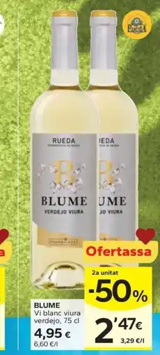 Caprabo BLUME Vi blanc viura verdejo oferta