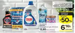 Caprabo COLON Detergent en gel, 45 dosis oferta