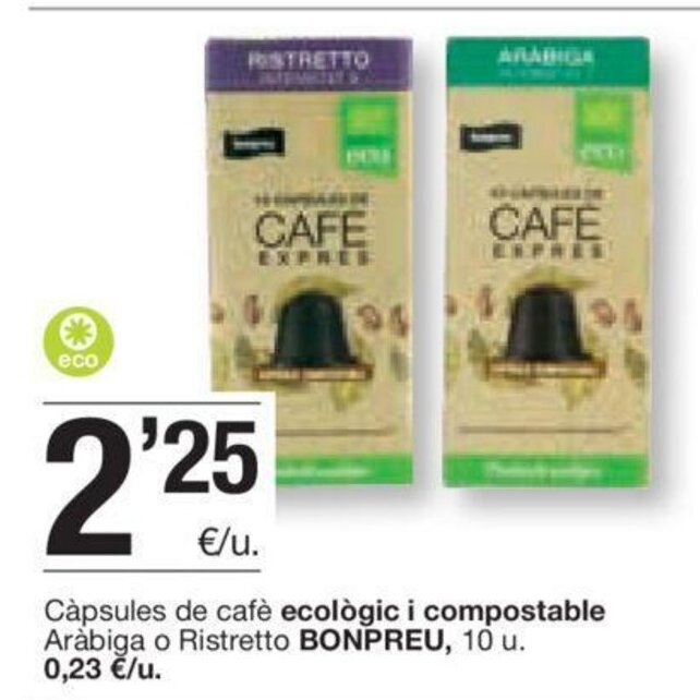 El precio y las condiciones de BonpreuEsclat están en el catálogo o el  sitio web que dirigen.