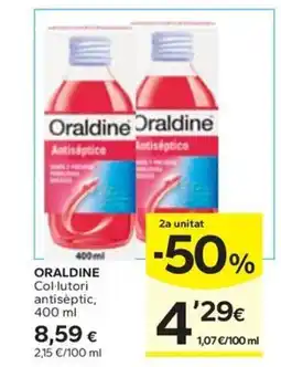 Caprabo ORALDINE Col·lutori antisèptic oferta