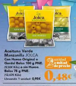 Gadis JOLCA Aceituna Verde Manzanilla oferta
