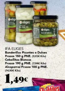 Gadis IFA ELIGES Banderillas Picantes o Dulces Frasco oferta