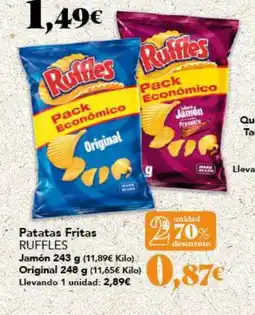 Gadis RUFFLES Patatas Fritas oferta