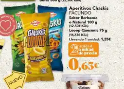Gadis FACUNDO Aperitivos Chaskis oferta