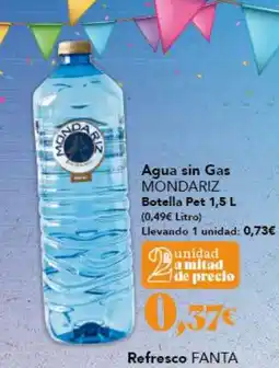 Gadis MONDARIZ Agua sin Gas oferta