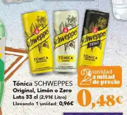 Gadis SCHWEPPES Tónica oferta