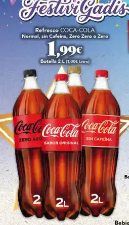 Gadis COCA-COLA Refresco oferta