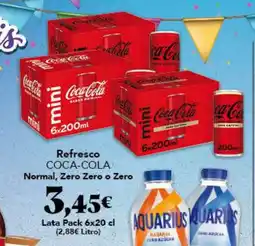 Gadis COCA-COLA Refresco oferta