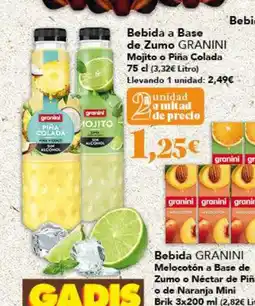 Gadis GRANINI Bebida a Base de Zumo oferta