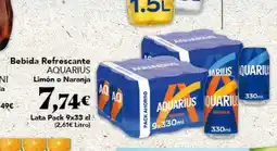 Gadis AQUARIUS Bebida Refrescante oferta