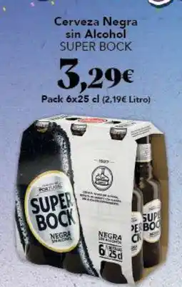 Gadis SUPER BOCK Cerveza Negra sin Alcohol oferta