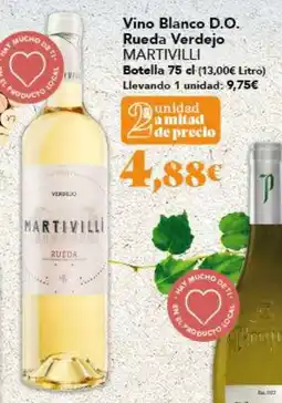 Gadis MARTIVILLI Vino Blanco D.O. Rueda Verdejo oferta