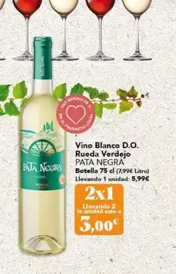 Gadis PATA NEGRA Vino Blanco D.O. Rueda Verdejo oferta