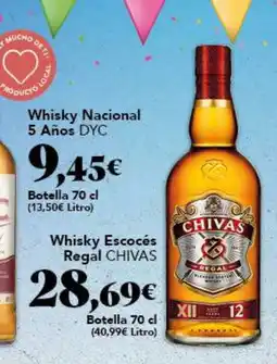 Gadis CHIVAS Whisky Escocés Regal oferta