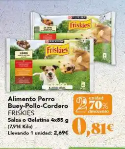 Gadis FRISKIES Alimento Perro Buey-Pollo-Cordero oferta