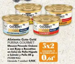 Gadis PURINA GOURMET Alimento Gato Gold oferta