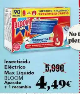 Gadis BLOOM Insecticida Eléctrico Max Liquido oferta