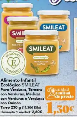 Gadis SMILEAT Alimento Infantil Ecológico oferta