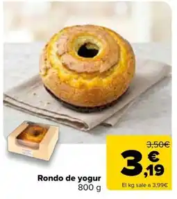 Carrefour Market Rondo de yogur oferta