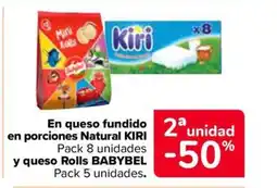 Carrefour Market KIRI En queso fundido en porciones Natural oferta