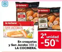 Carrefour Market LA COCINERA En croquetas y San Jacobo oferta