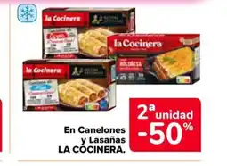 Carrefour Market LA COCINERA En Canelones y Lasañas oferta