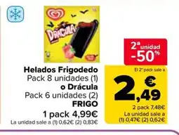Carrefour Market Helados Frigodedo oferta
