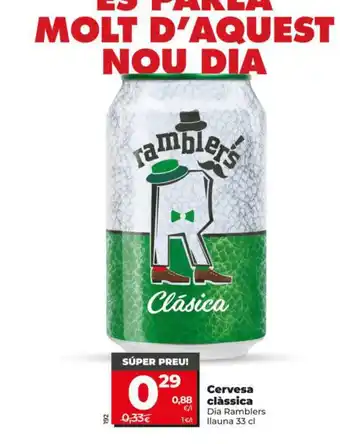 Dia Ramblers Cervesa clàssica