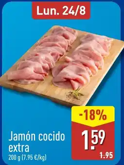 ALDI Jamón cocido extra oferta