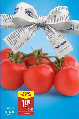 ALDI Tomate en rama oferta