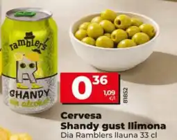 Dia Dia Ramblers Ilauna cervesa shandy gust llimona oferta