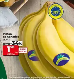 Dia Plátano de Canarias oferta