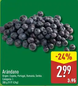 ALDI Arándano oferta