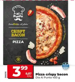 Dia Pizza crispy bacon oferta